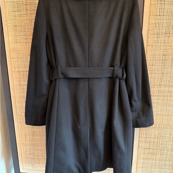 Ann Taylor double breasted wool coat. Black. - Picture 8 of 9
